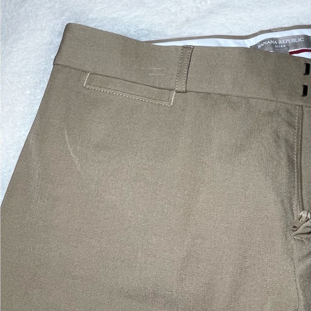 Banana Republic Beig Women’s Dress pant Sz 12 - Picture 6 of 8